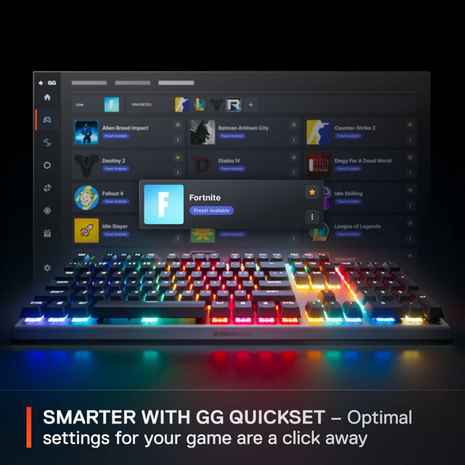 SteelSeries Apex Pro Gen 3 (2025) OmniPoint 3.0 HyperMagnetic Switches Gaming Keyboard (Pre-Order)