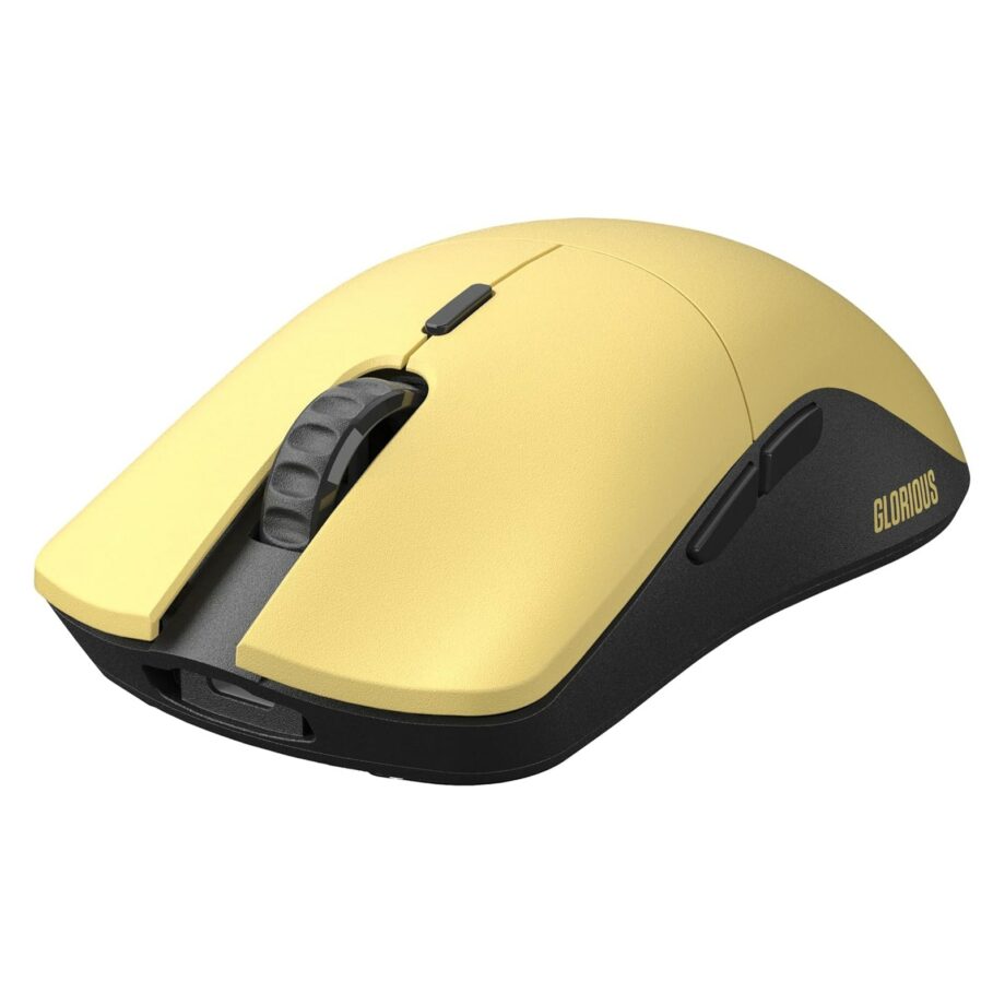 Glorious Forge Model O PRO Ultra-Light 55g Wireless Gaming Mouse - Golden Panda