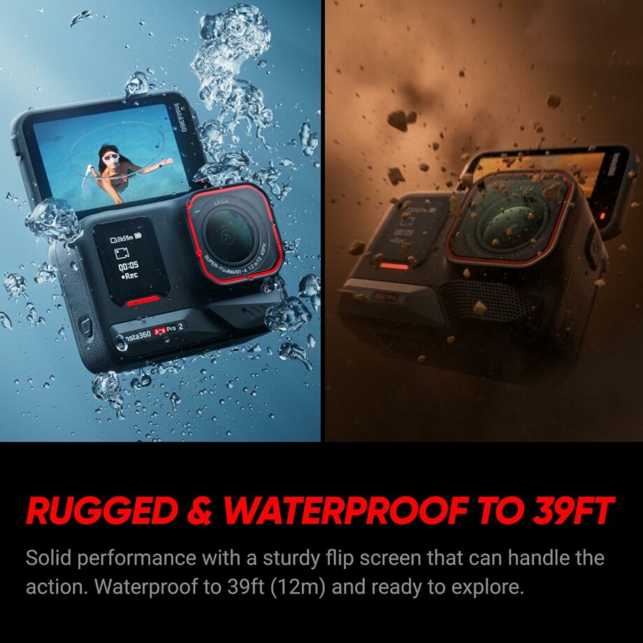 Insta360 Ace Pro 2 Standard Bundle 8K Waterproof Action Camera (Pre-Order)