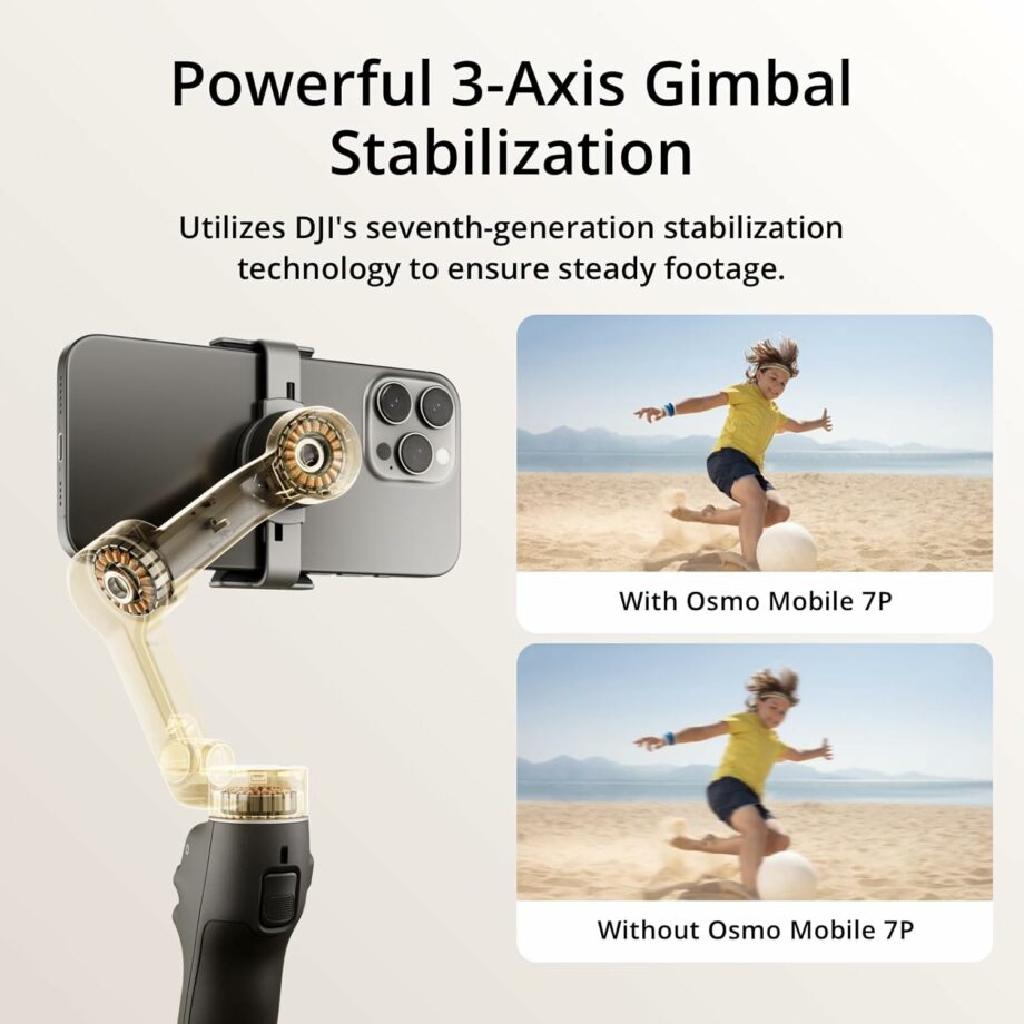 DJI Osmo Mobile 7P Gimbal Stabilizer for iPhone and Android Devices (Pre-Order)