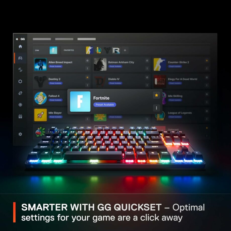 SteelSeries Apex Pro TKL Gen 3 (2025) OmniPoint 3.0 HyperMagnetic Switches Gaming Keyboard (Pre-Order)