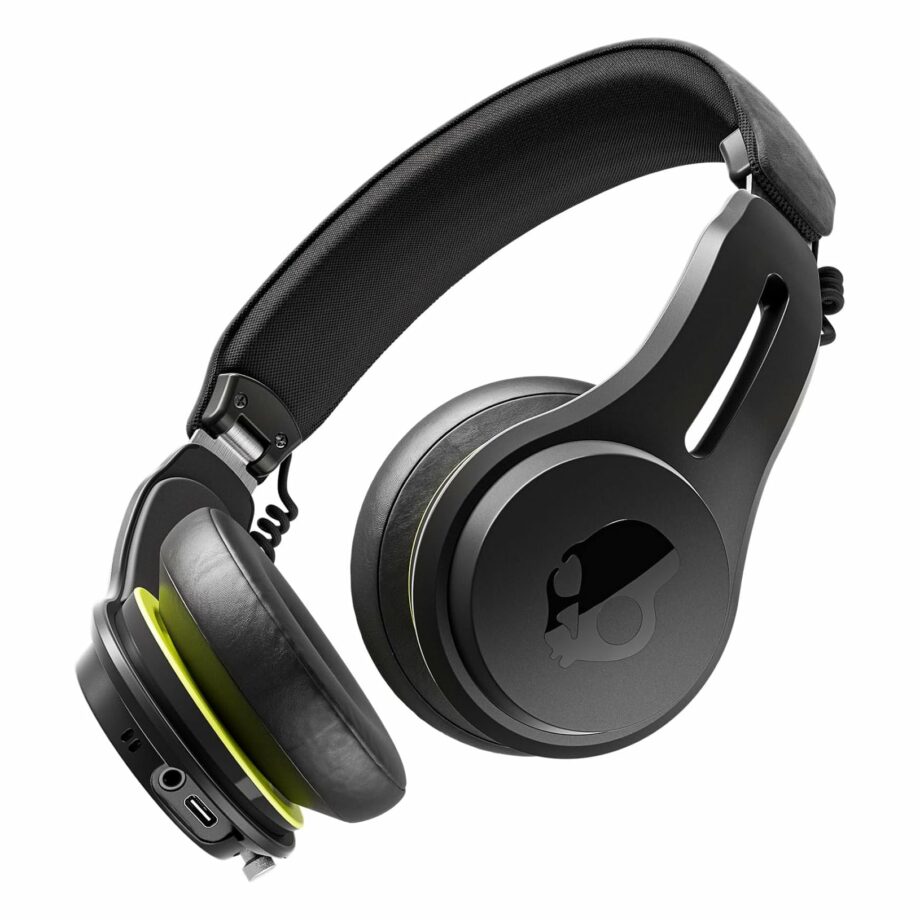 Skullcandy Icon ANC On-Ear Active Noise Cancelling Wireless Bluetooth Headphones - Black