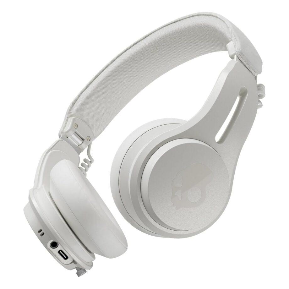 Skullcandy Icon ANC On-Ear Active Noise Cancelling Wireless Bluetooth Headphones - Bone