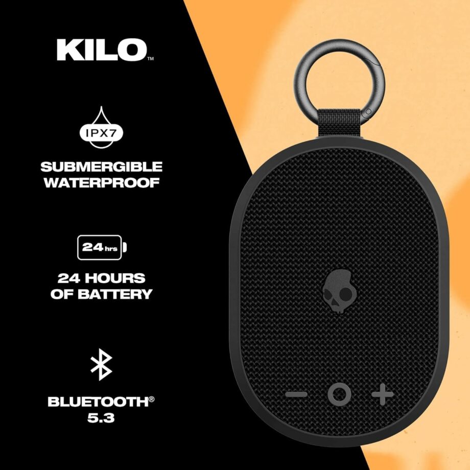 Skullcandy Kilo Wireless IPX7 Waterproof Bluetooth Speaker - Black