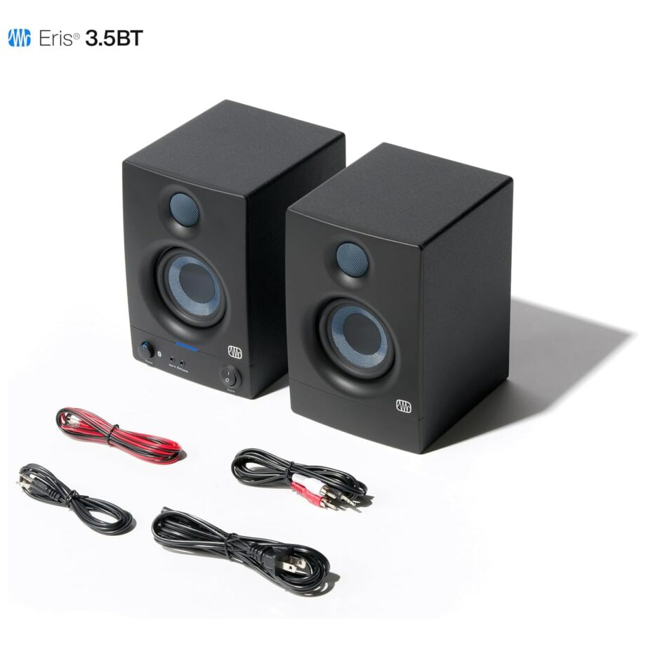 PreSonus Eris 3.5BT Gen 2 2024 Studio Powered Active Monitor Speakers (Pre-Order)