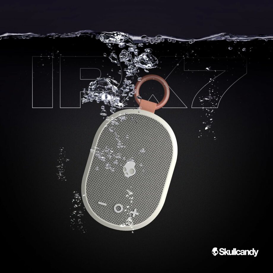 Skullcandy Kilo Wireless IPX7 Waterproof Bluetooth Speaker - Bone