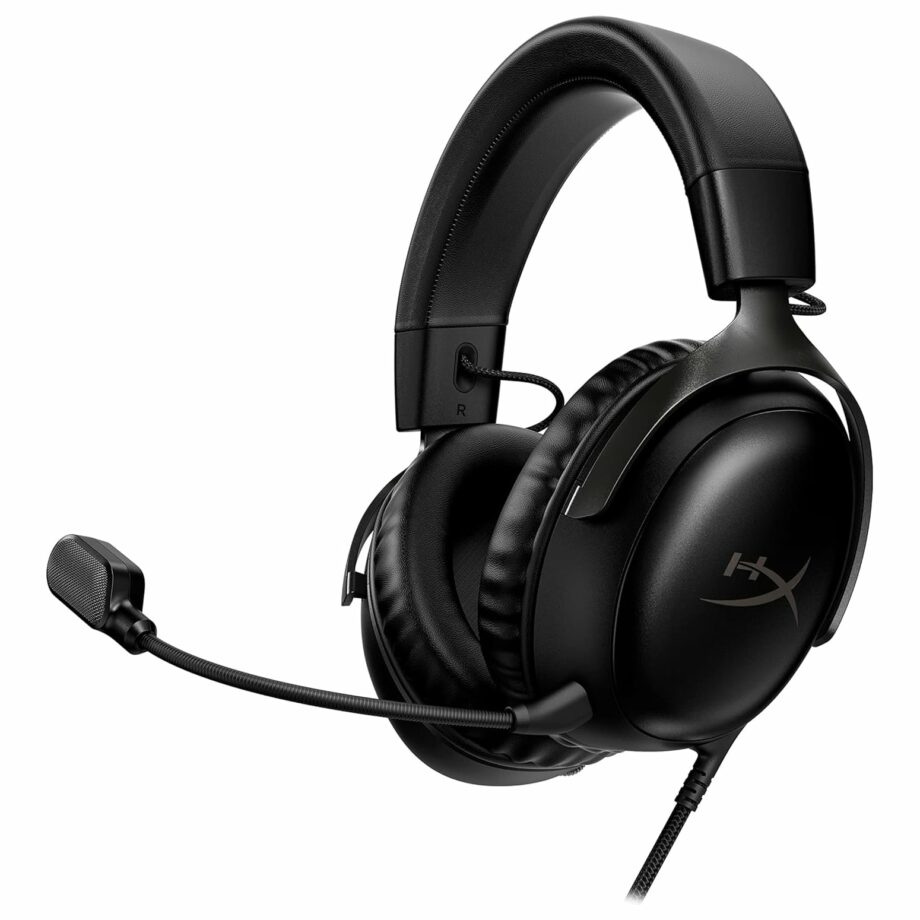 HyperX Cloud III Wired Gaming Headset for PC, PS5, Xbox Series X|S - Black