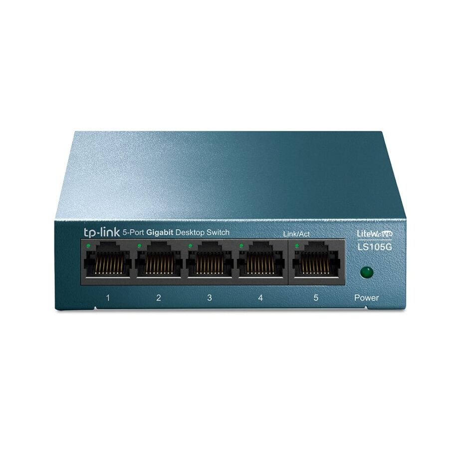 TP-Link 5-Port 10/100/1000Mbps Desktop Network Switch (LS105G)